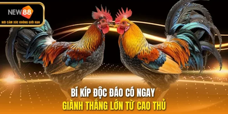 Bí kíp độc đáo có ngay giành thắng lớn từ cao thủ